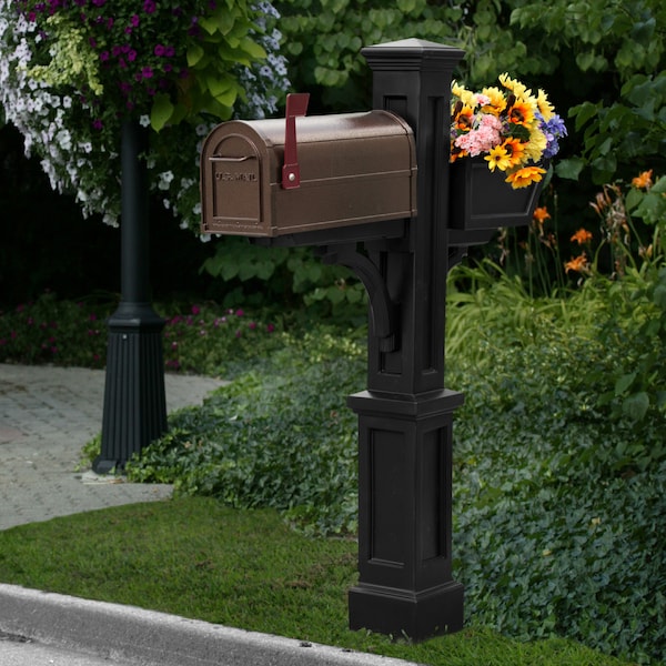 Westbrook Plus Mail Post - Black